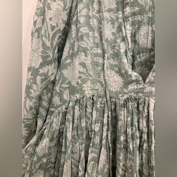 Daughters of India Kyra Mini Dress in Jade SOLD OUT ONLINE - Picture 6 of 6